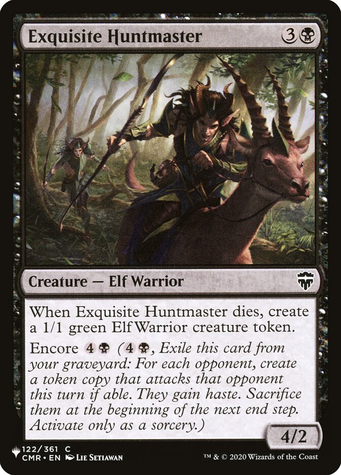 Exquisite Huntmaster (The List)