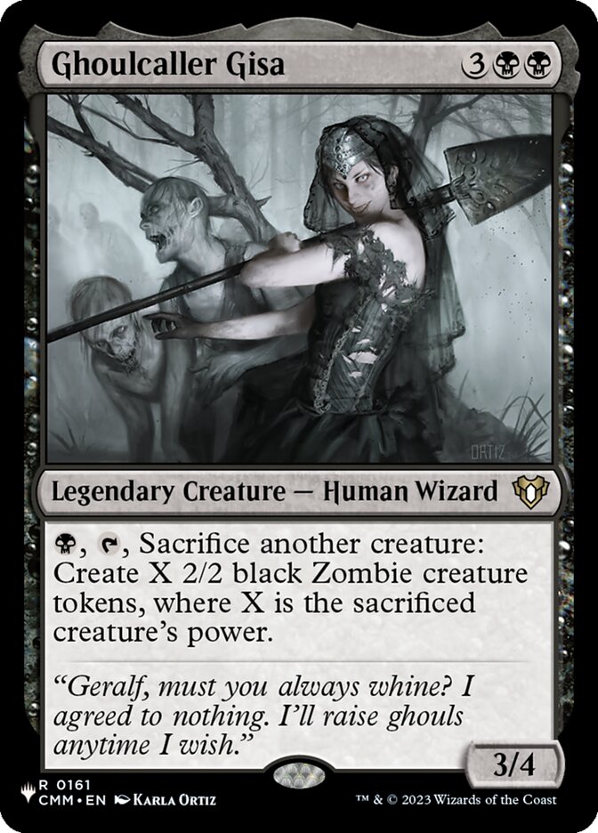 Ghoulcaller Gisa (The List)