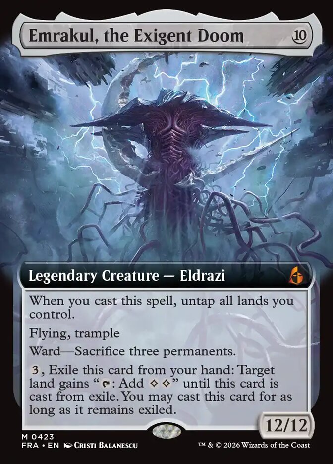 Emrakul, the Exigent Doom (Reality Fracture)