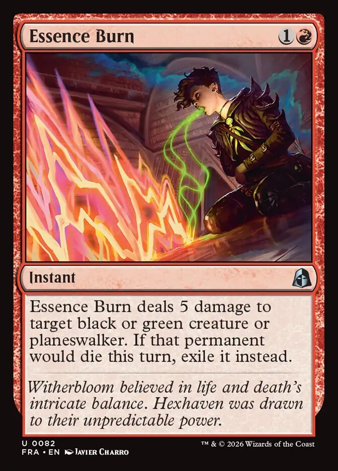 Essence Burn (Reality Fracture)