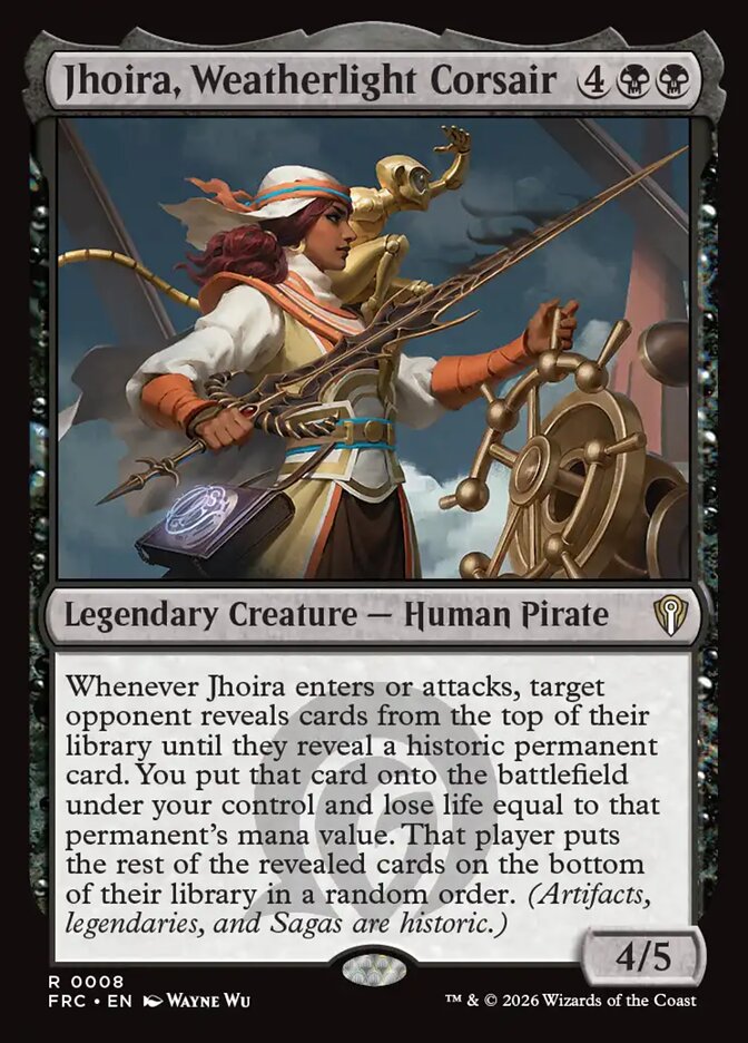 Jhoira, Weatherlight Corsair (Reality Fracture Commander)