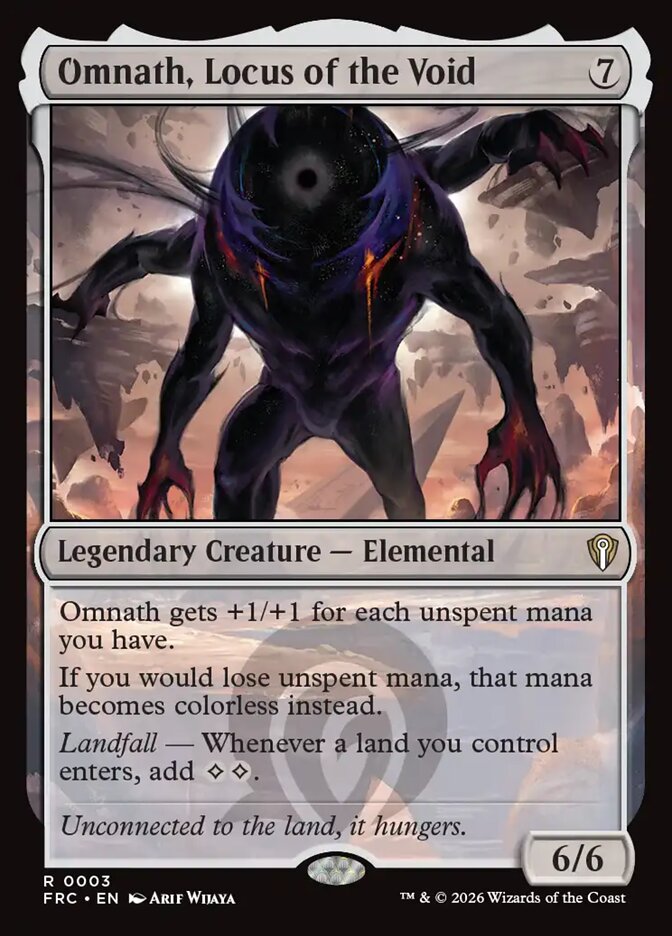 Omnath, Locus of the Void (Reality Fracture Commander)