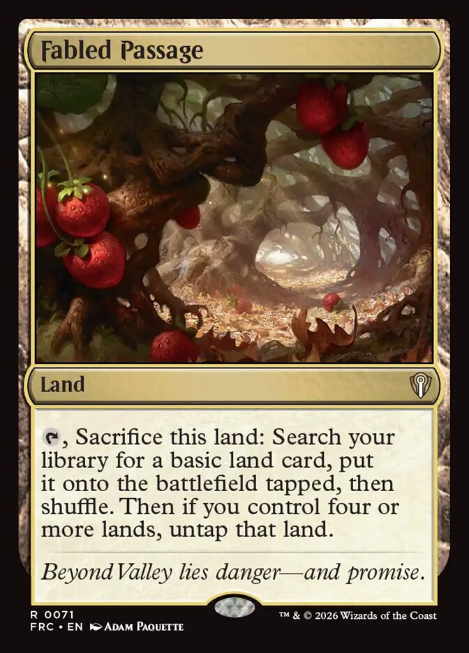 Fabled Passage (Reality Fracture Commander)