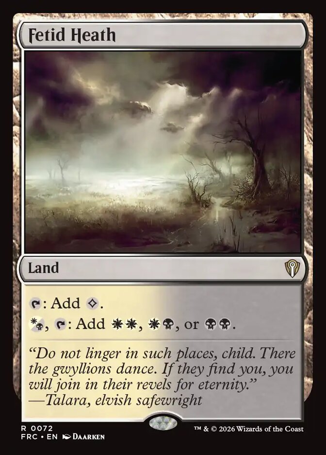 Fetid Heath (Reality Fracture Commander)