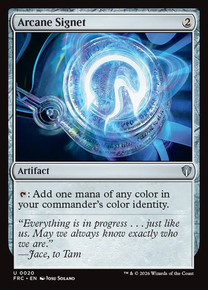 Arcane Signet (Reality Fracture Commander)
