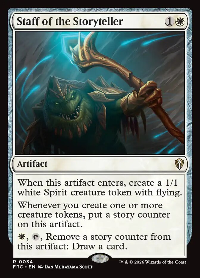 Staff of the Storyteller (Reality Fracture Commander)