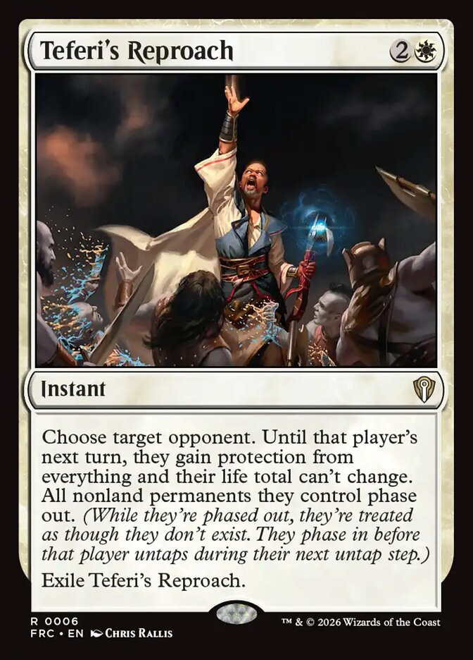 Teferi's Reproach (Reality Fracture Commander)