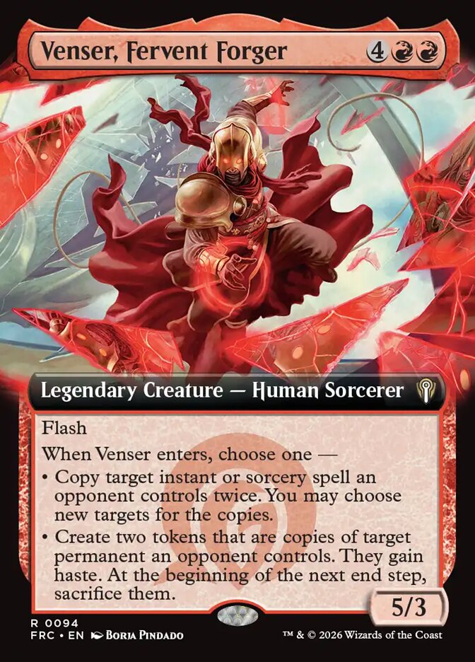 Venser, Fervent Forger (Reality Fracture Commander)