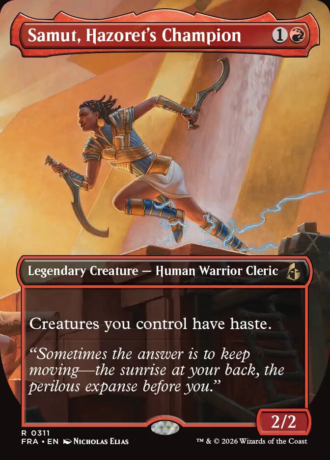 Samut, Hazoret's Champion (Reality Fracture)