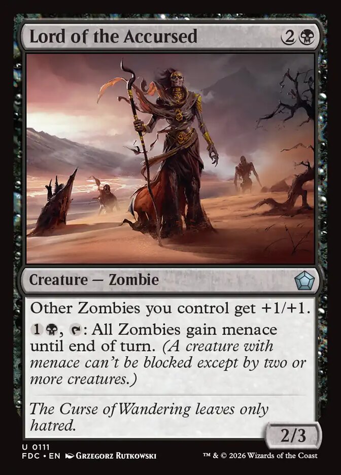 Lord of the Accursed (Foundations Commander)