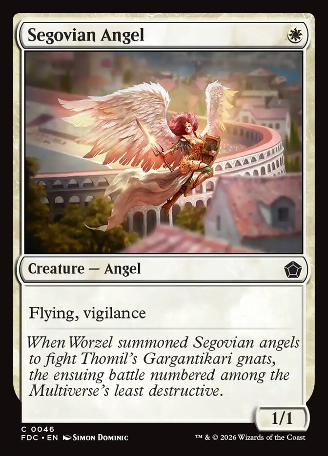 Segovian Angel (Foundations Commander)