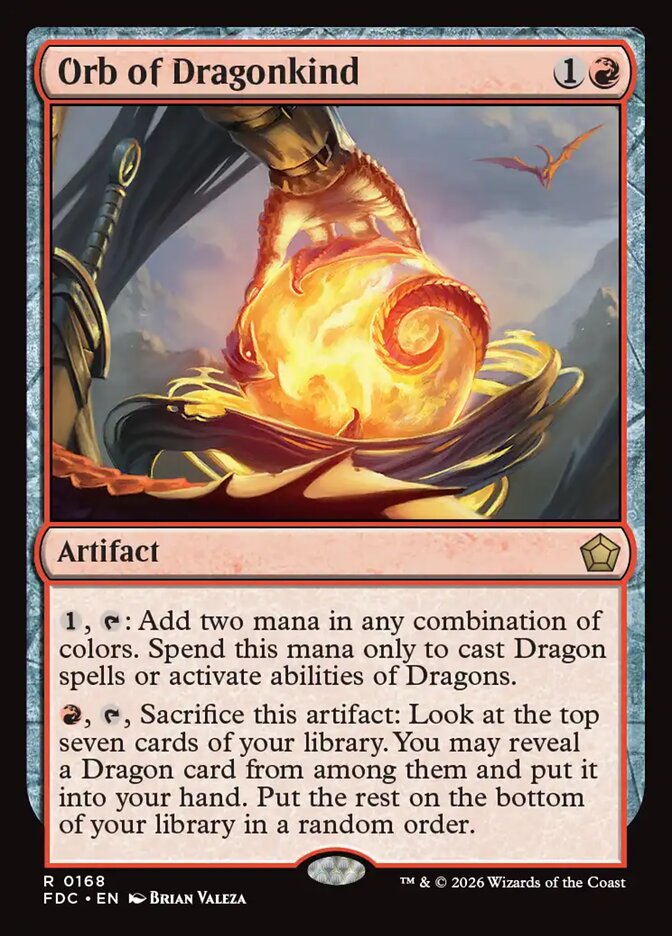 Orb of Dragonkind (Foundations Commander)