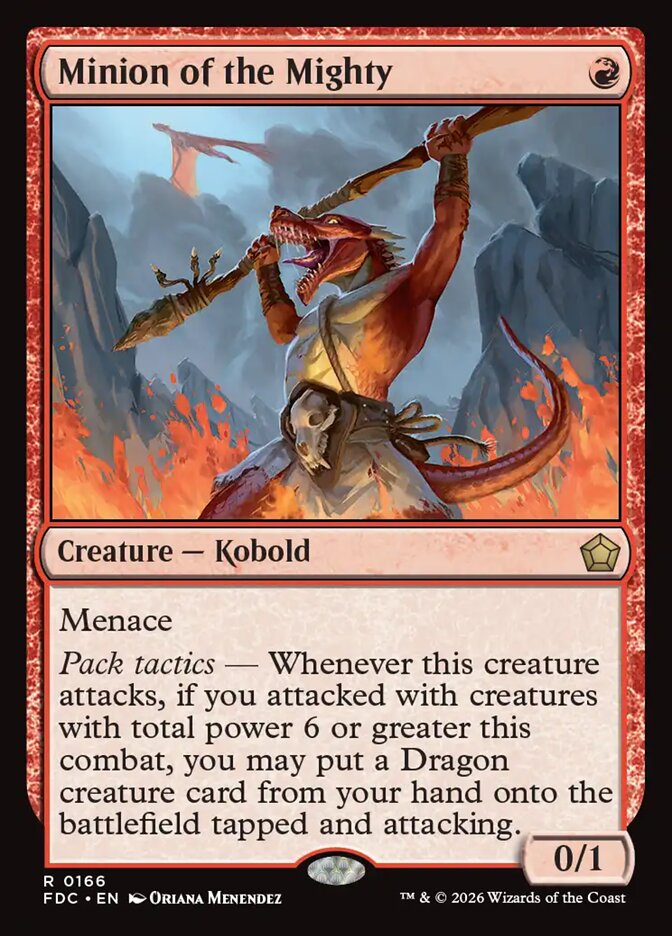 Minion of the Mighty (Foundations Commander)