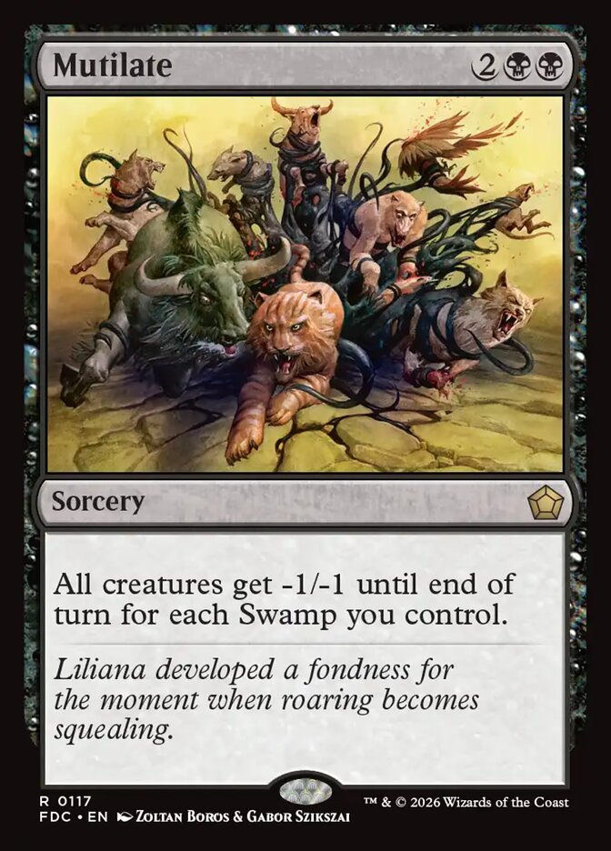 Mutilate (Foundations Commander)