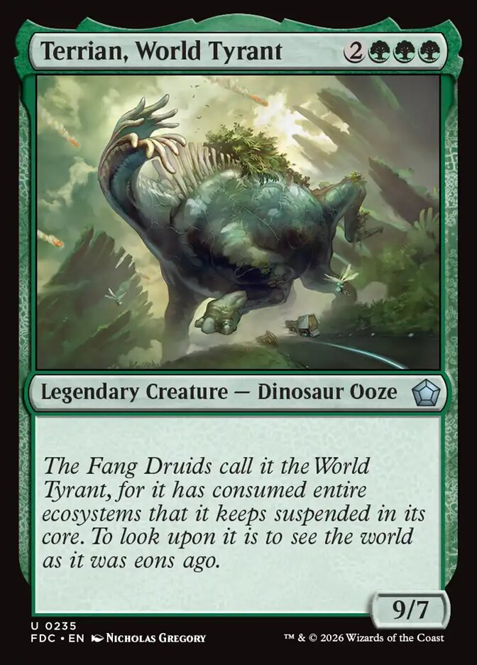 Terrian, World Tyrant (Foundations Commander)