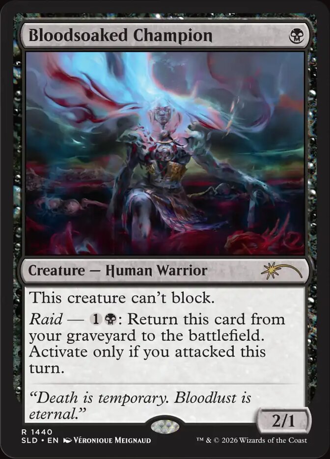 Bloodsoaked Champion (Secret Lair Drop)