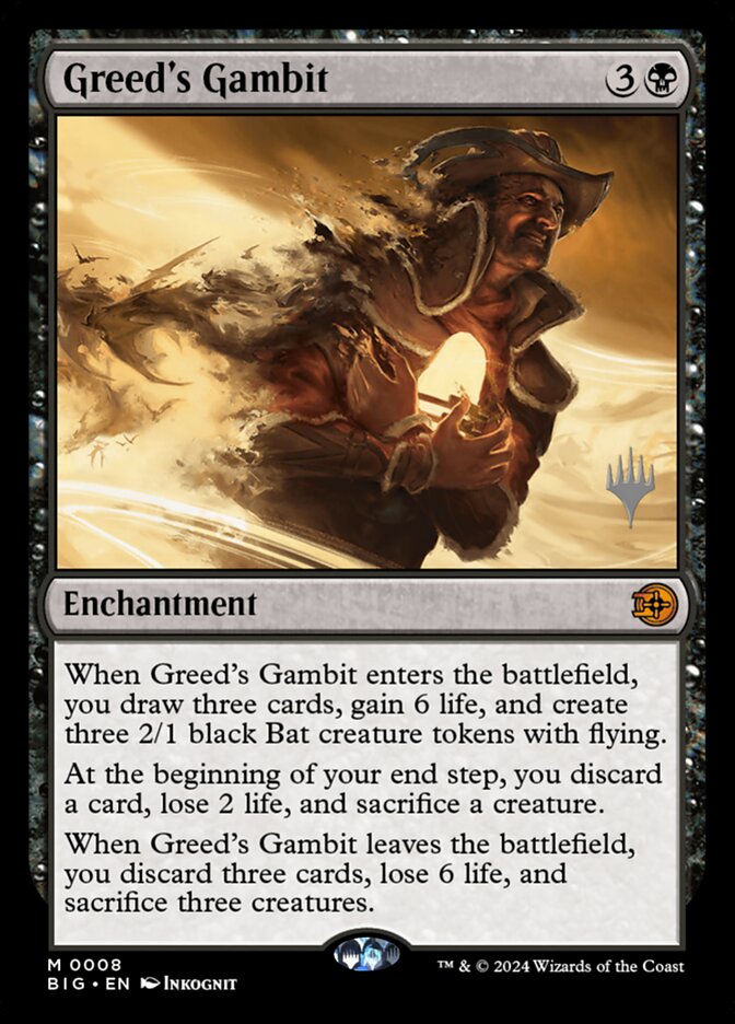 Greed's Gambit (The Big Score Promos)