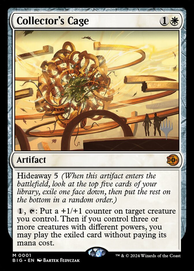 Collector's Cage (The Big Score Promos)