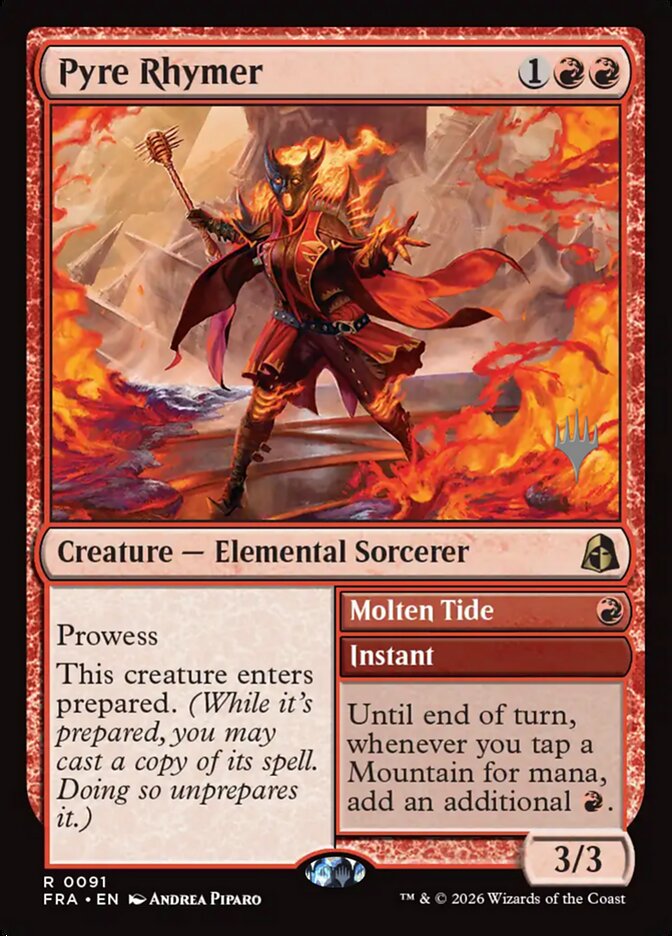 Pyre Rhymer // Molten Tide (Reality Fracture Promos)