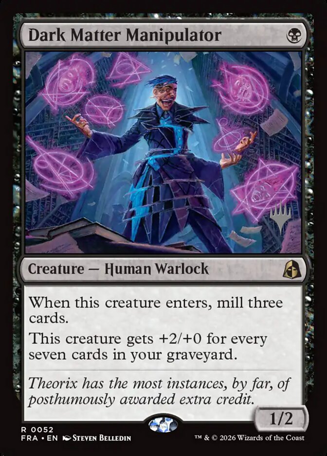 Dark Matter Manipulator (Reality Fracture Promos)