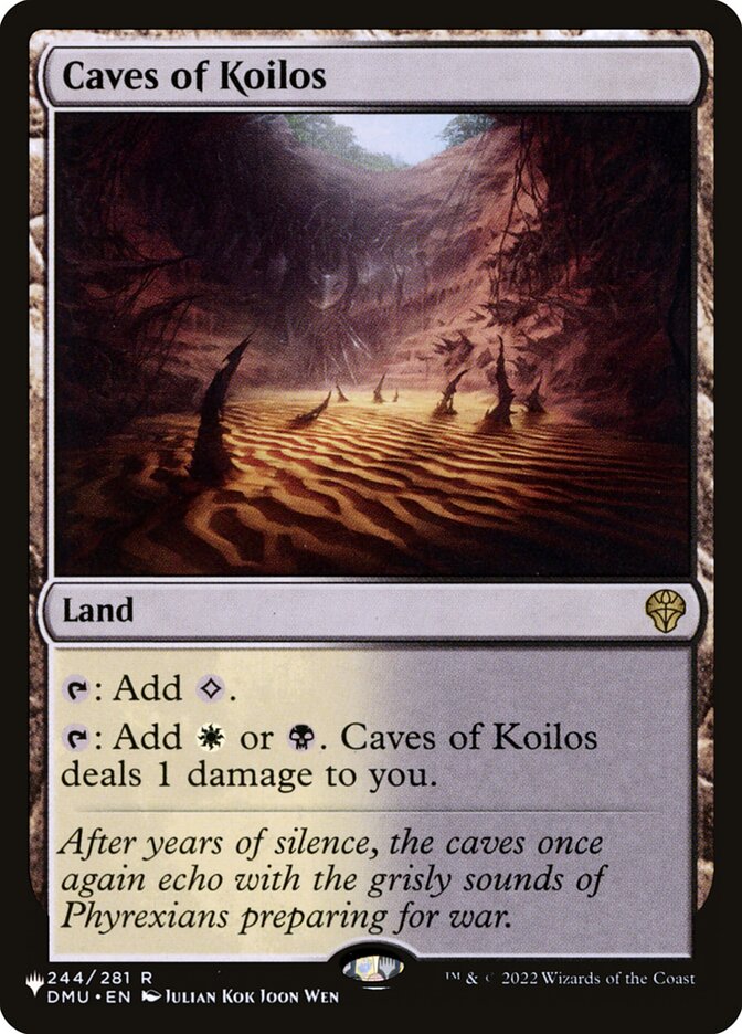 Caves of Koilos (The List)