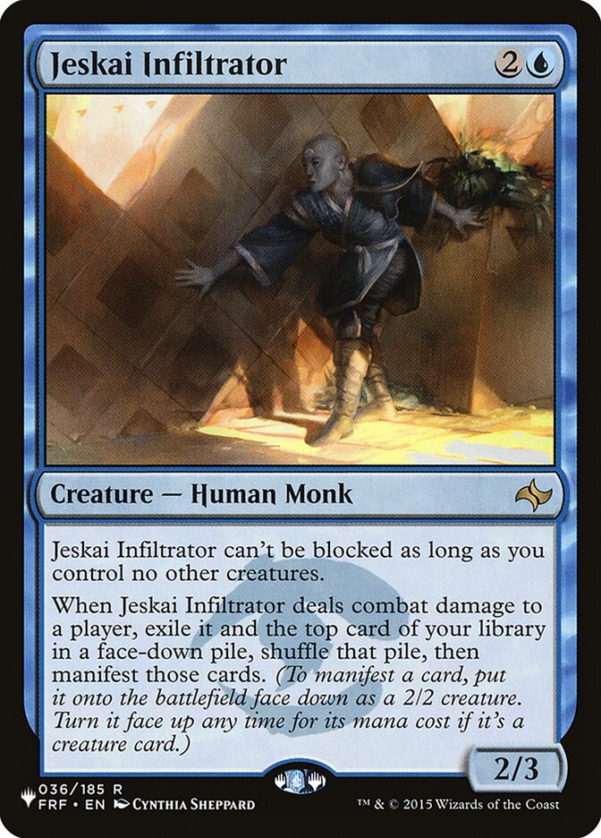 Jeskai Infiltrator (The List)