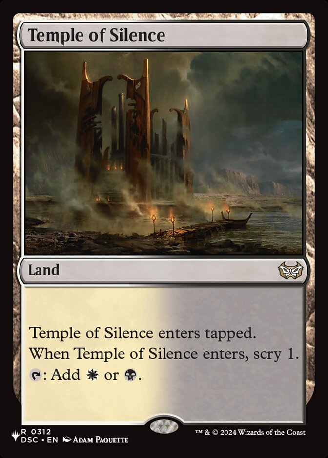 Temple of Silence (The List)