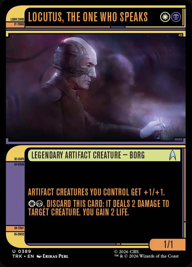 Locutus, the One Who Speaks (Star Trek)