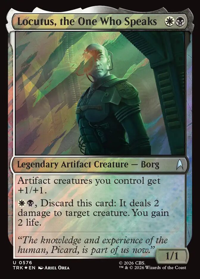 Locutus, the One Who Speaks (Star Trek)