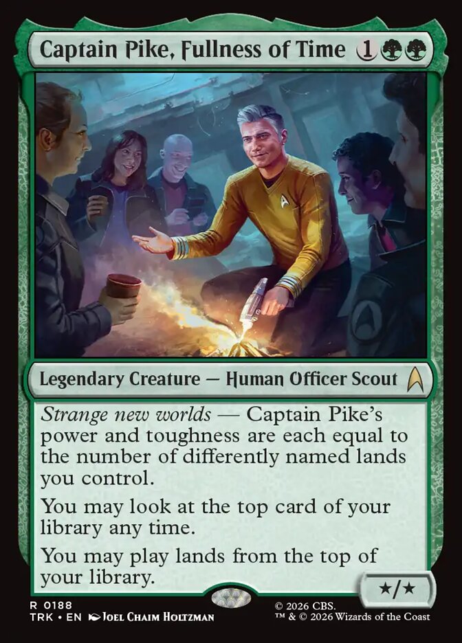Captain Pike, Fullness of Time (Star Trek)