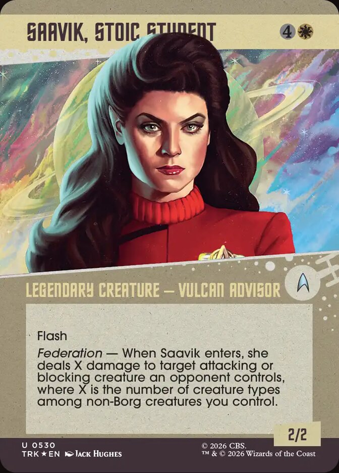 Saavik, Stoic Student (Star Trek)