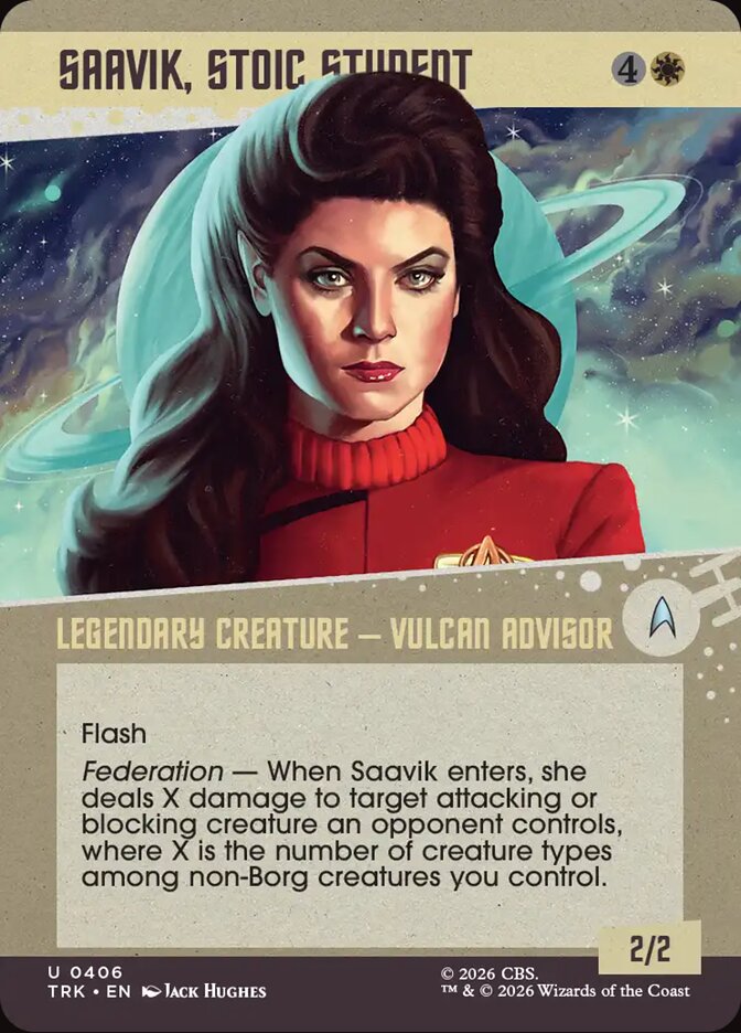 Saavik, Stoic Student (Star Trek)