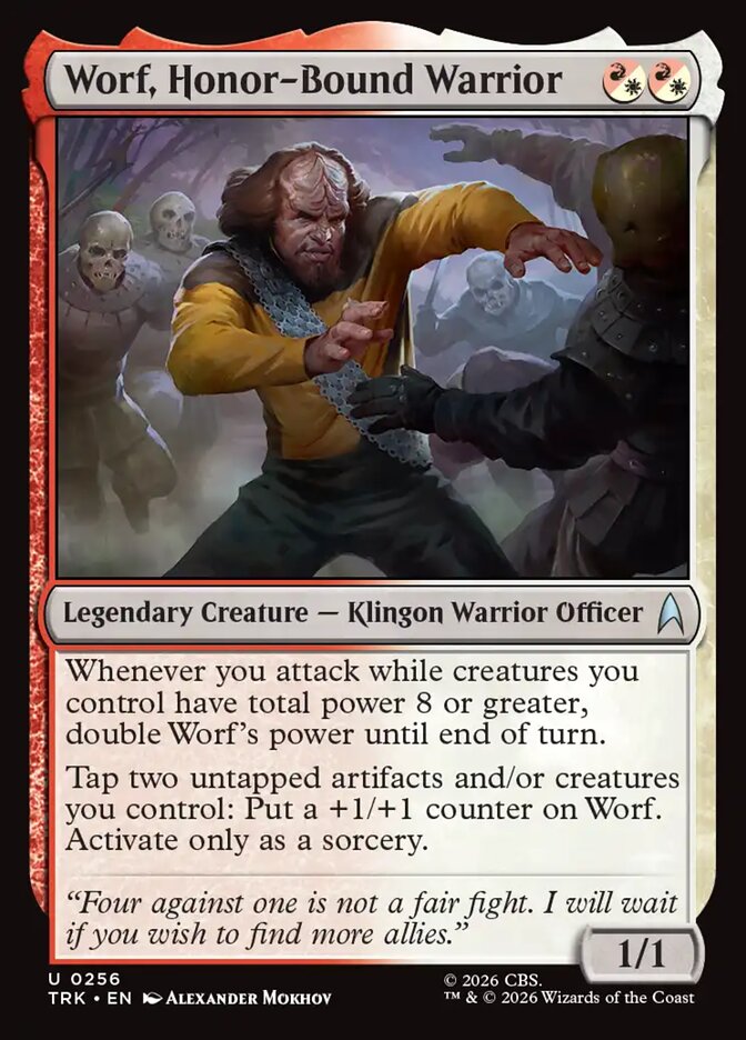Worf, Honor-Bound Warrior (Star Trek)