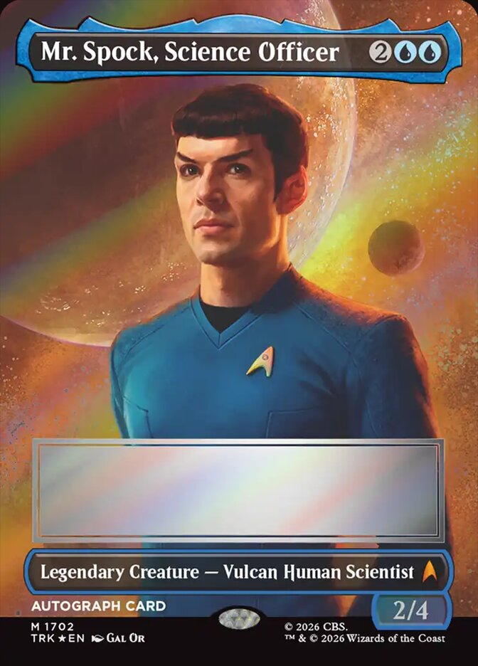 Mr. Spock, Science Officer (Star Trek)