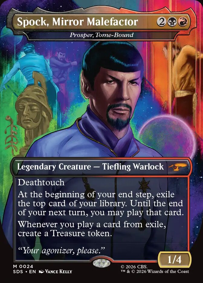 Prosper, Tome-Bound (Stardates)