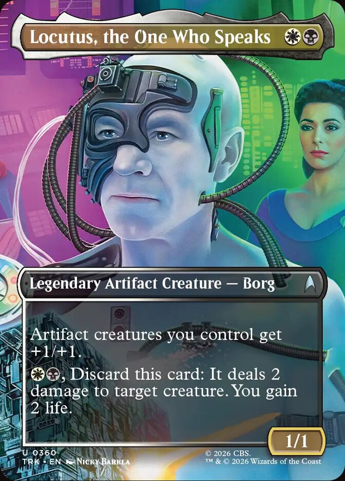 Locutus, the One Who Speaks (Star Trek)