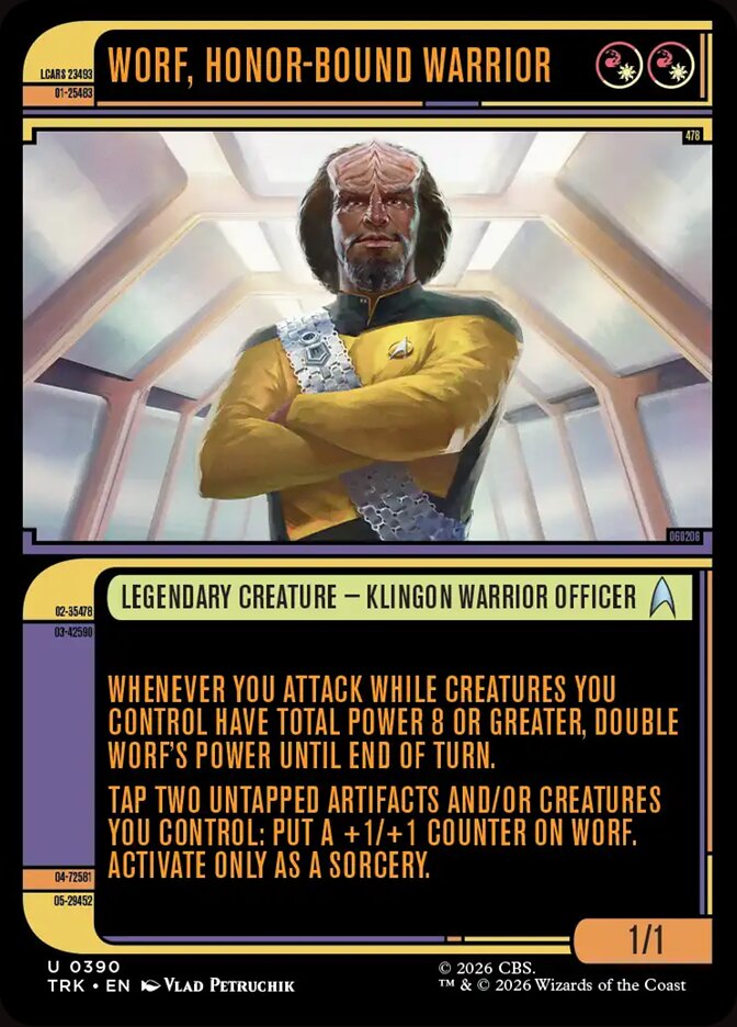 Worf, Honor-Bound Warrior (Star Trek)
