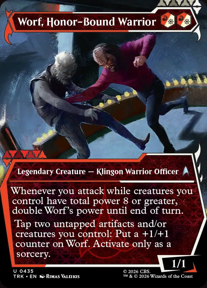 Worf, Honor-Bound Warrior (Star Trek)