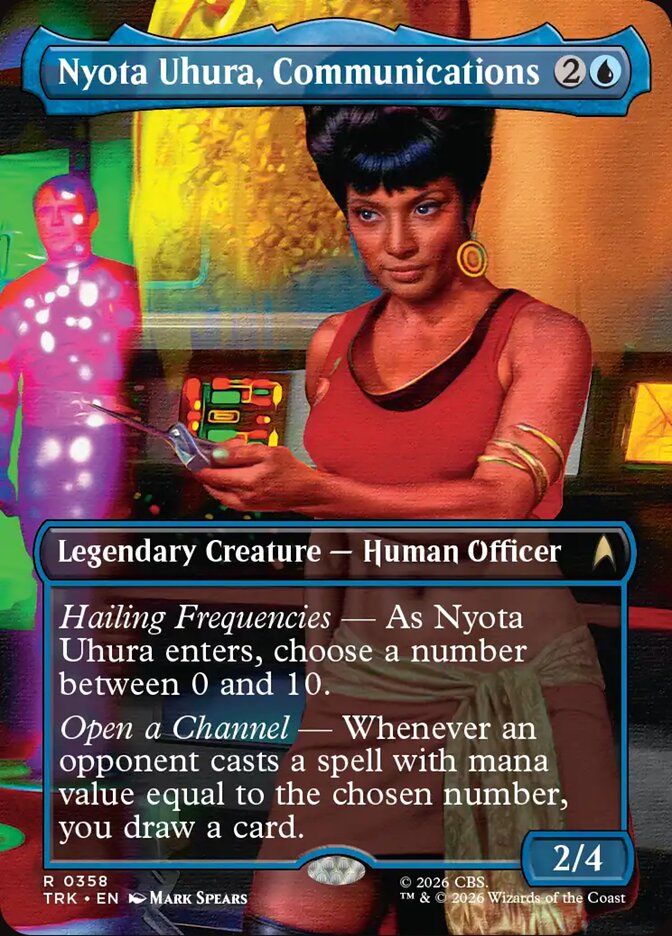 Nyota Uhura, Communications (Star Trek)