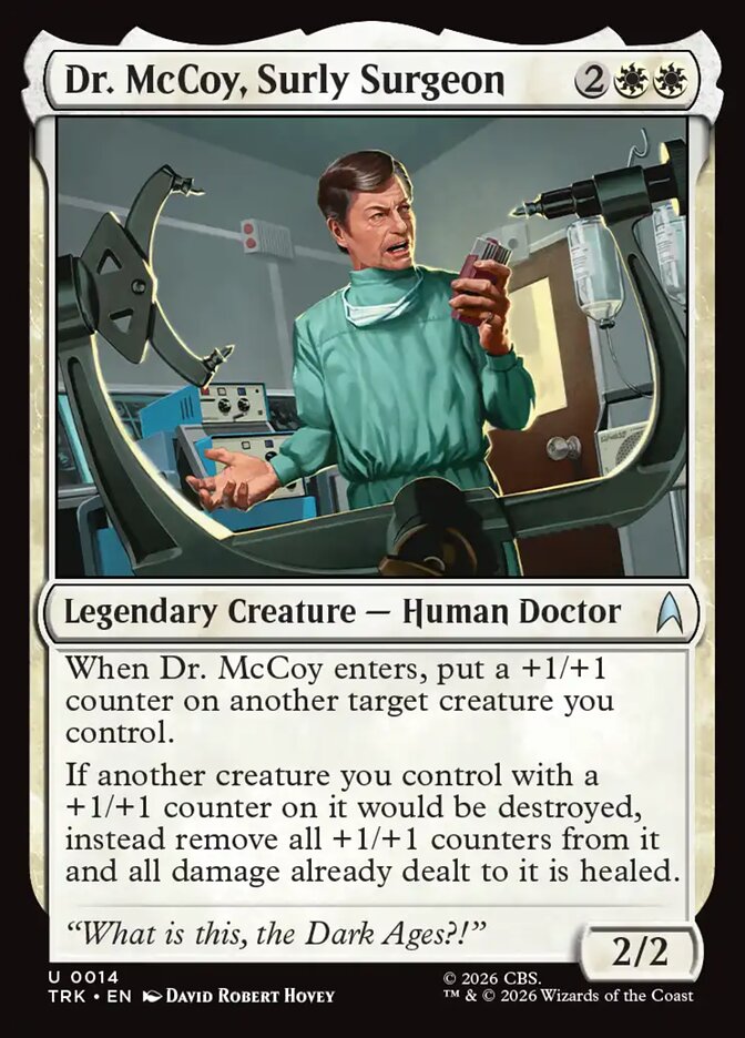 Dr. McCoy, Surly Surgeon (Star Trek)