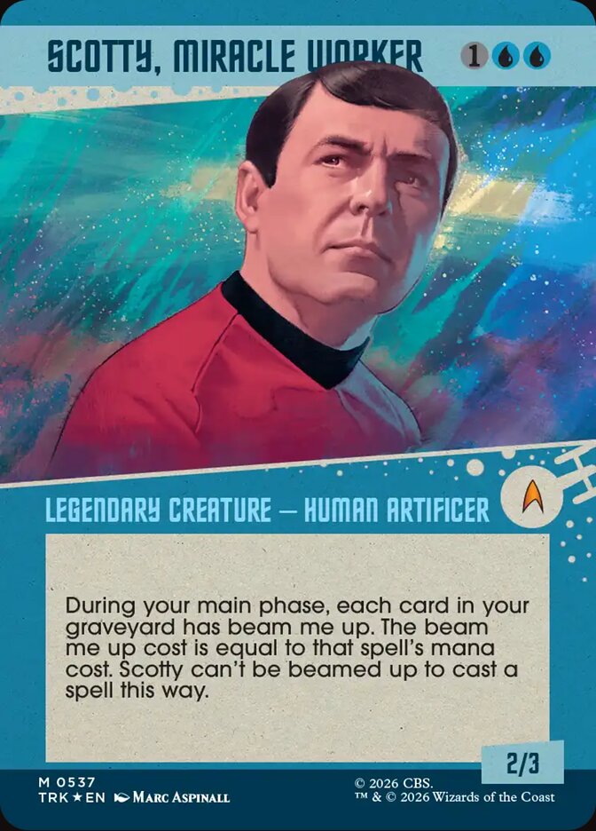 Scotty, Miracle Worker (Star Trek)