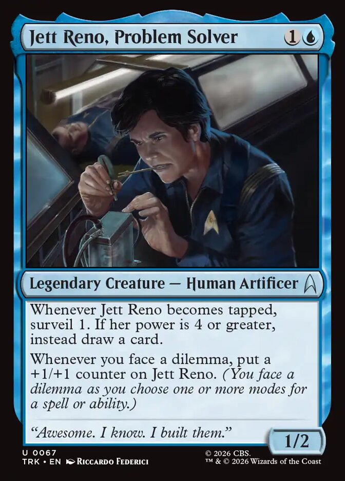 Jett Reno, Problem Solver (Star Trek)