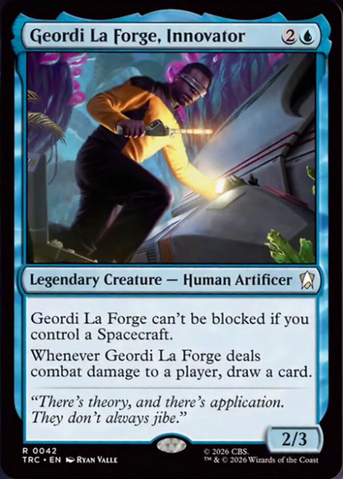 Geordi La Forge, Innovator (Star Trek Commander)