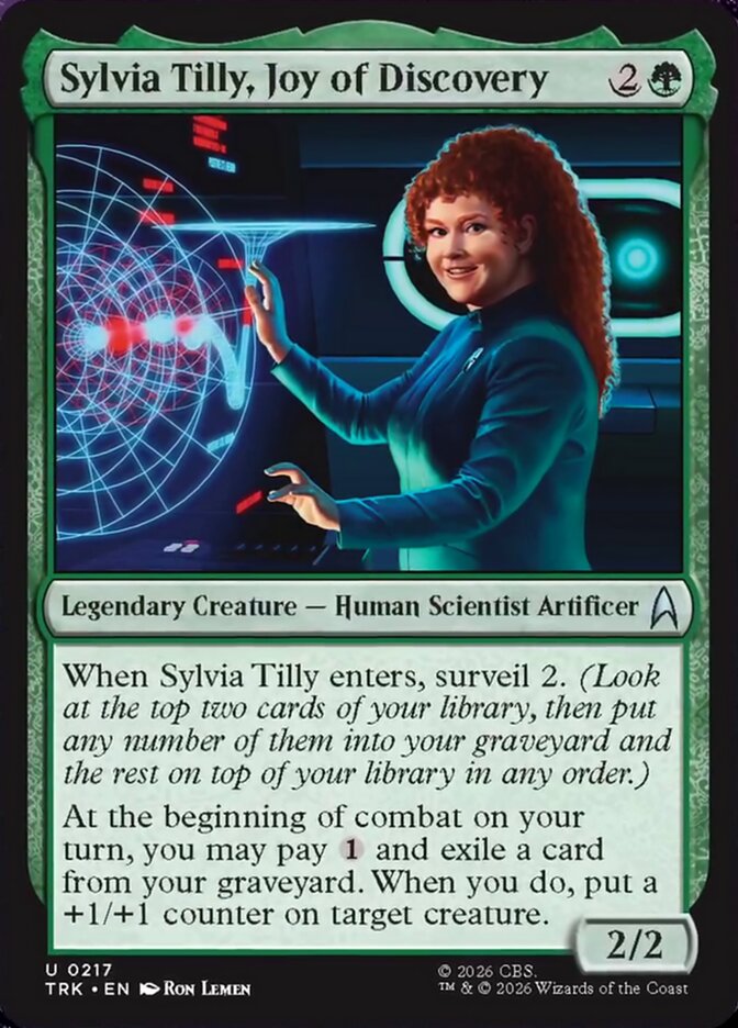 Sylvia Tilly, Joy of Discovery (Star Trek)