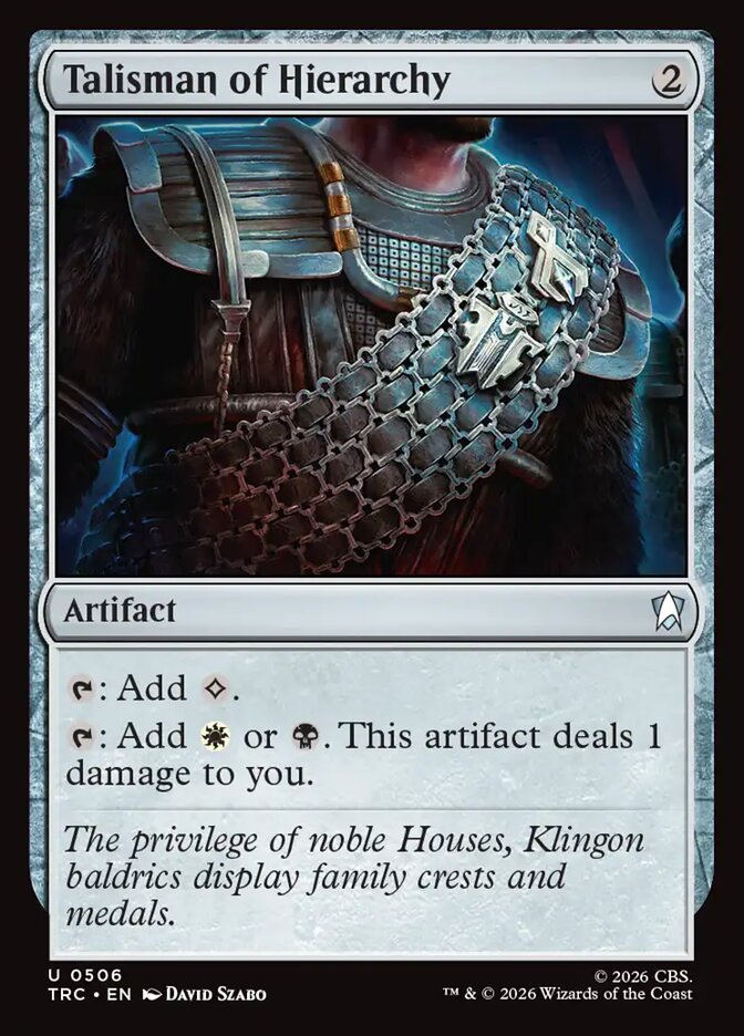 Talisman of Hierarchy (Star Trek Commander)