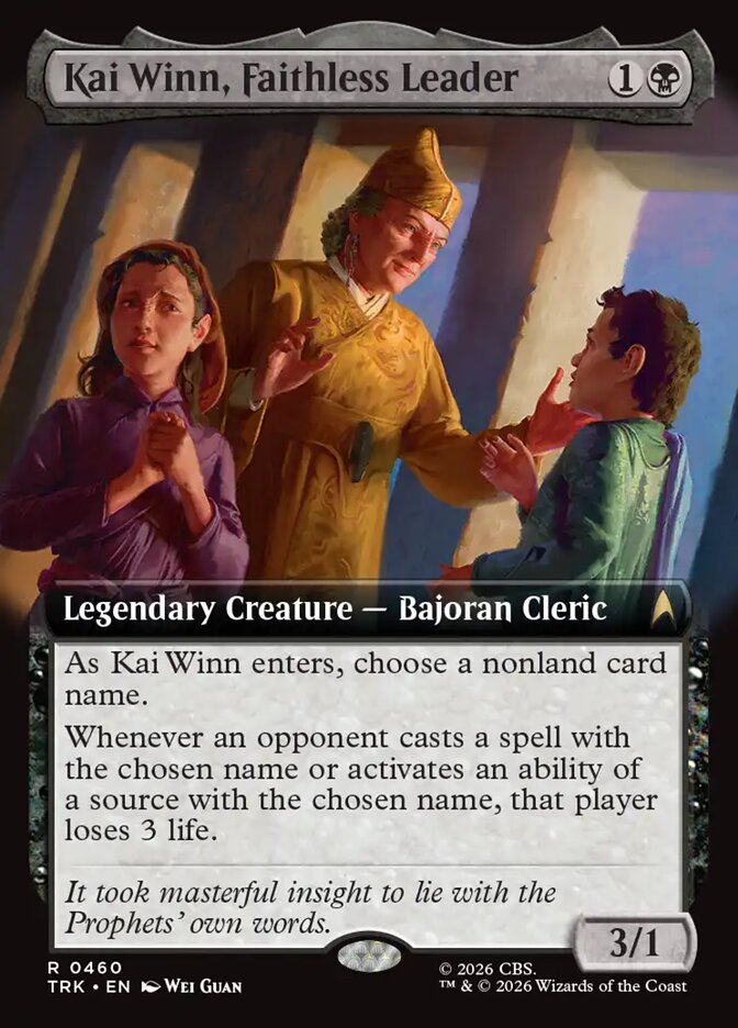 Kai Winn, Faithless Leader (Star Trek)