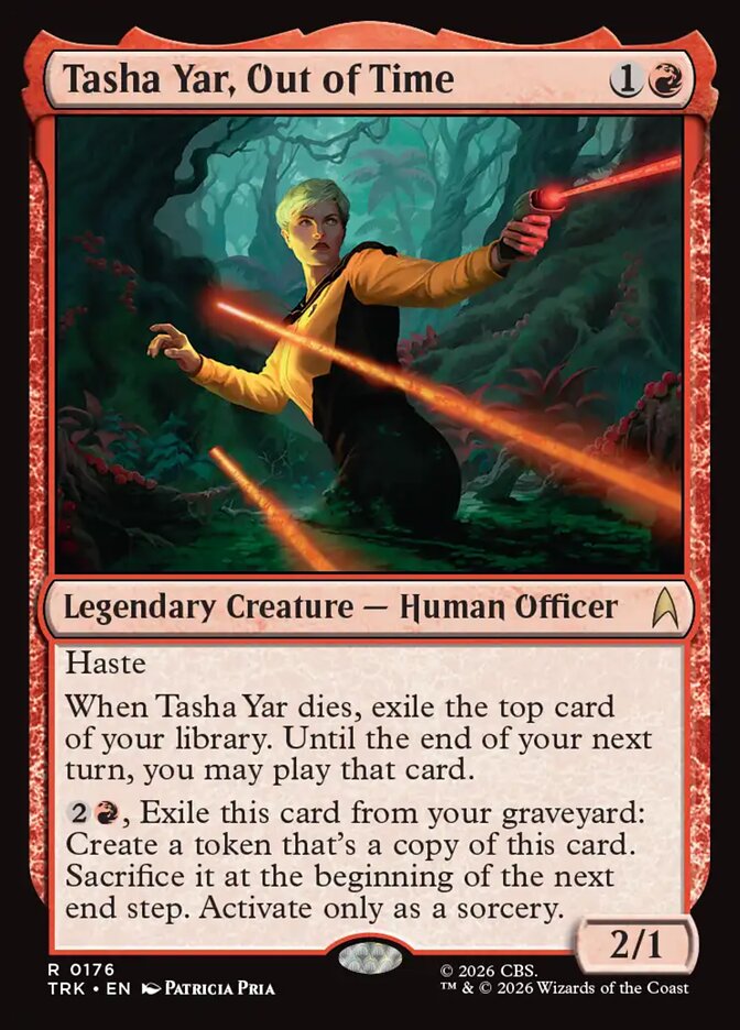 Tasha Yar, Out of Time (Star Trek)
