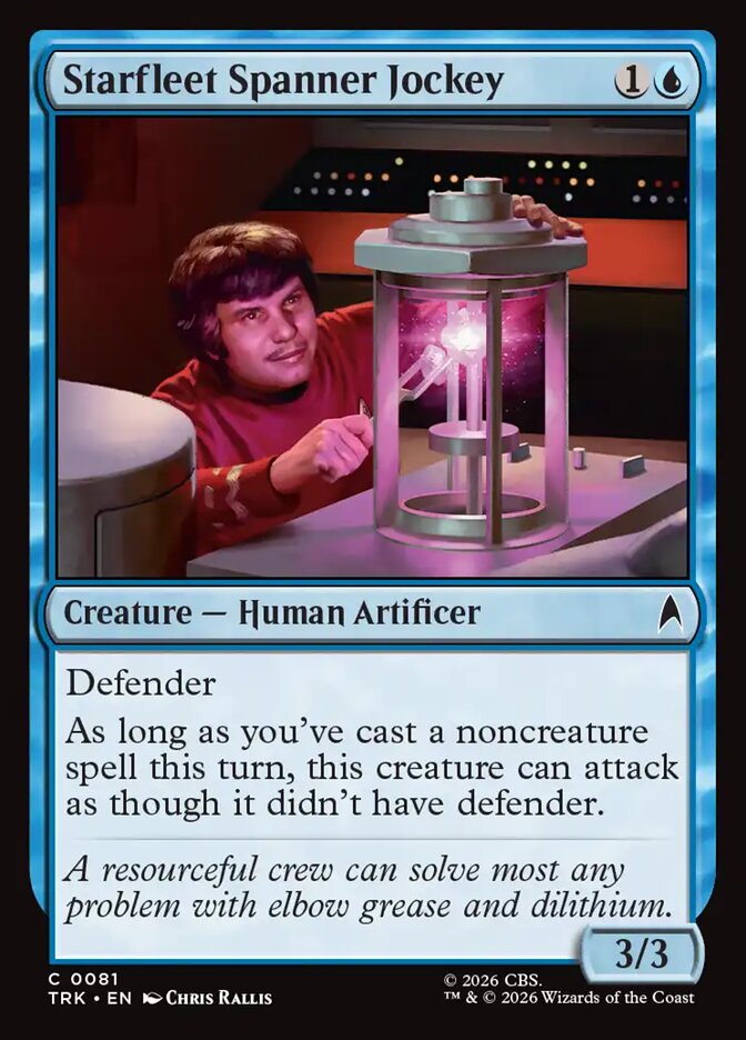 Starfleet Spanner Jockey (Star Trek)