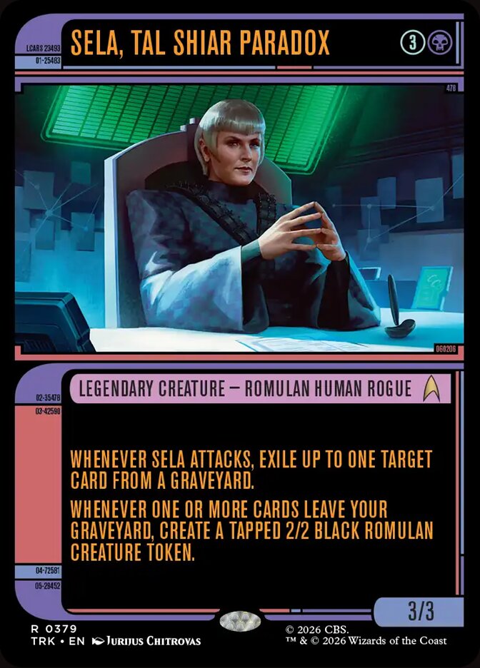 Sela, Tal Shiar Paradox (Star Trek)