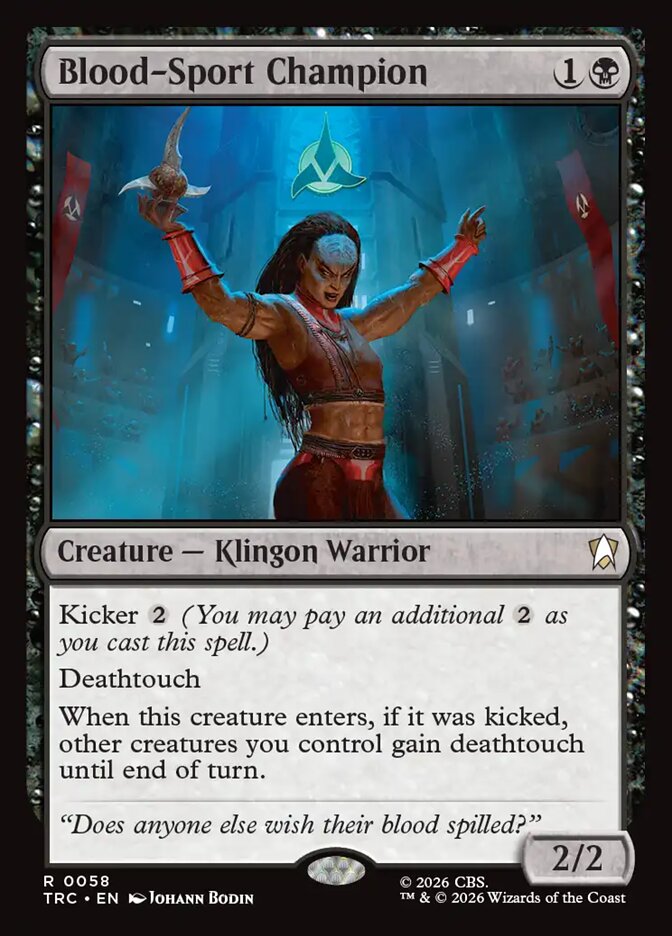 Blood-Sport Champion (Star Trek Commander)